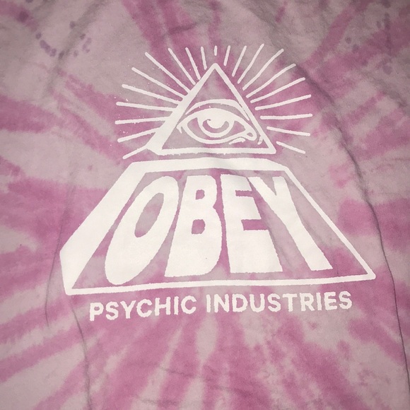 Pink Obey Shirt!! - Picture 2 of 3